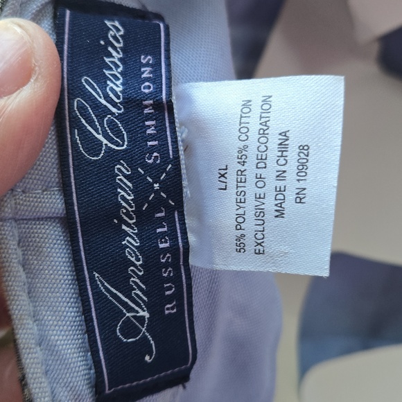 American Classics Russell Simmons Blue Plaid Newsboy Cap Size L/XL - Picture 12 of 13